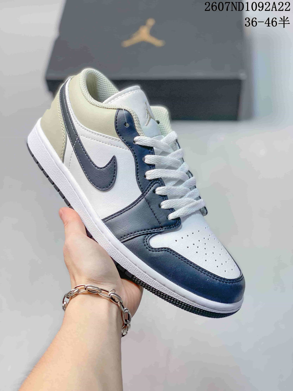 Air Jordan 1 Low Sneakers, Multicolor Options - product image from the listing.