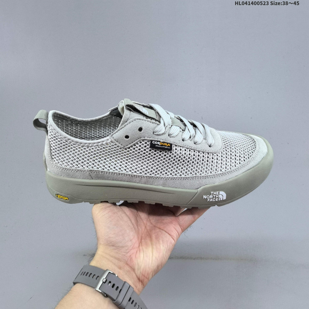 Light Gray The North Face Clyffe Low-Top Sneakers - product image from the listing.