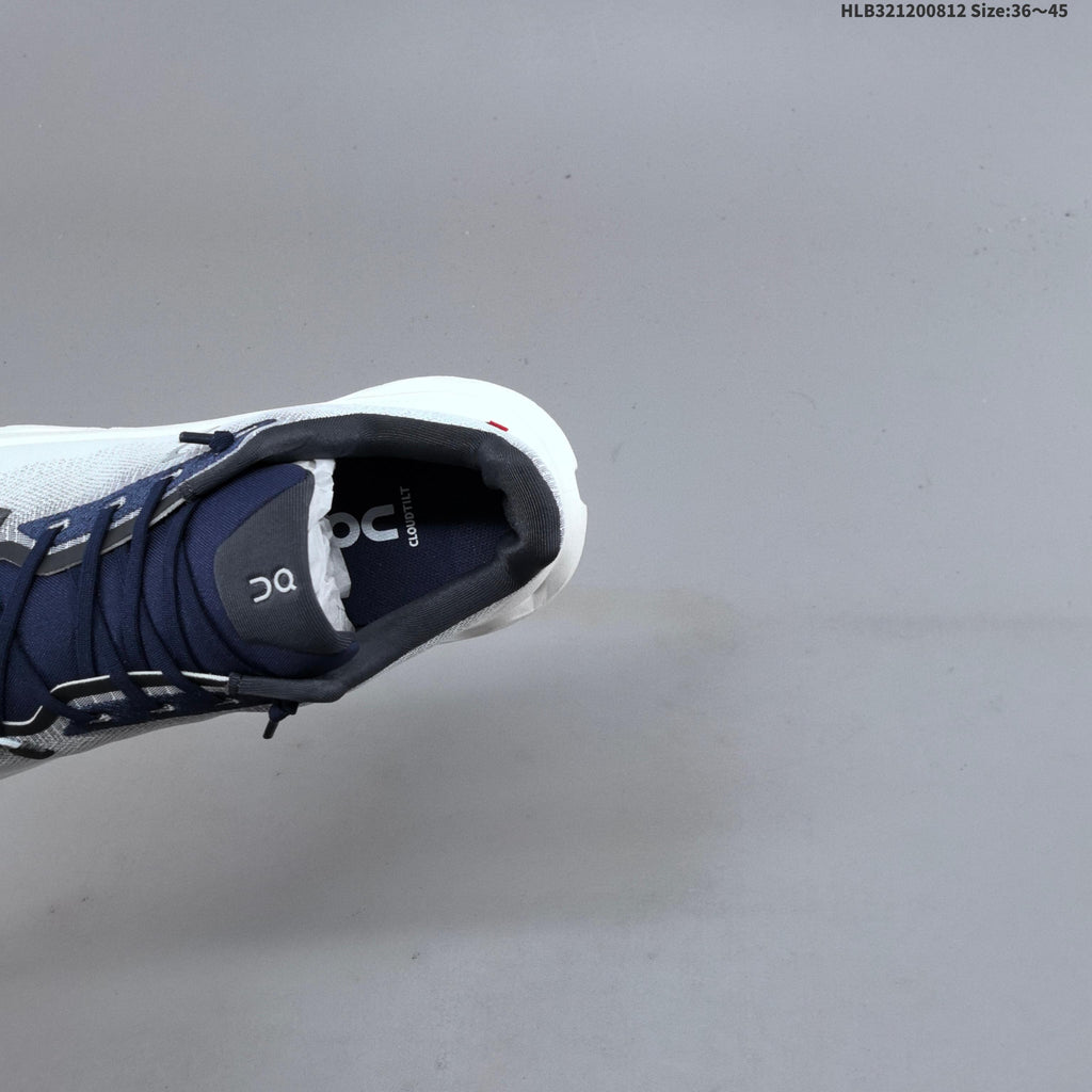 On Cloudtilt Sneakers in White Navy - product image from the listing.
