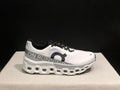 On Cloudmonster 2 Shoes for Running, White/Silver - product image from the listing.