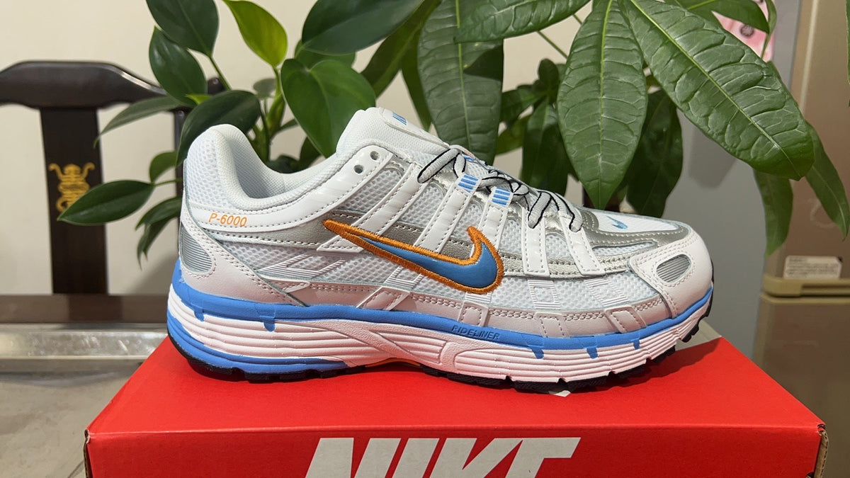 Nike P-6000 Sneakers in White Blue BV1021-103 - product image from the listing.