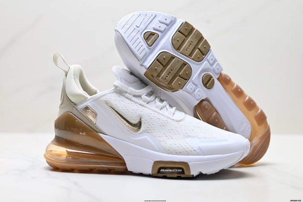 Nike Air Max 720 Sneakers in White and Tan - product image from the listing.