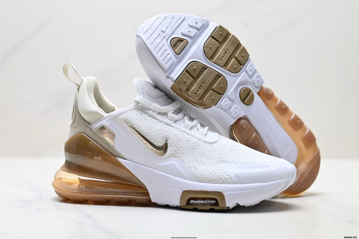 Nike Air Max 720 Sneakers in White and Tan - product image from the listing.