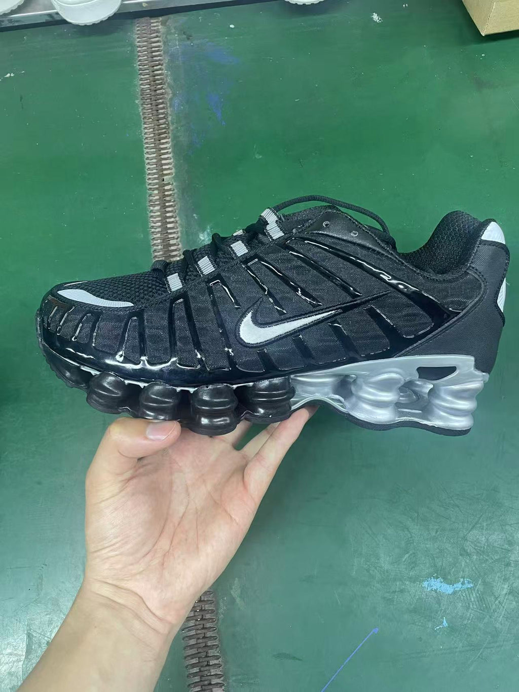 Nike Shox TL Trainers in Mixed Colorways - product image from the listing.