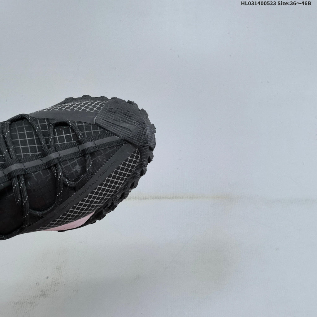 Nike ACG Mountain Fly Low GTX Trail Sneakers in Black - product image from the listing.