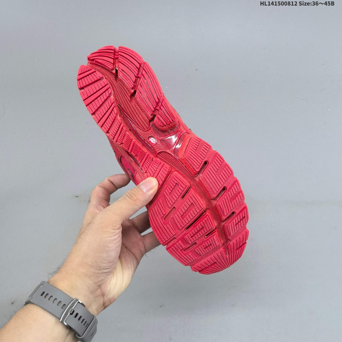 Red and Pink New Balance 18907 Sneakers - product image from the listing.