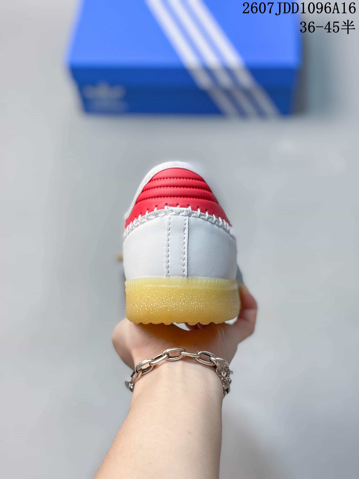adidas Samba Jane W White Velcro Trainers 711060TIT - product image from the listing.