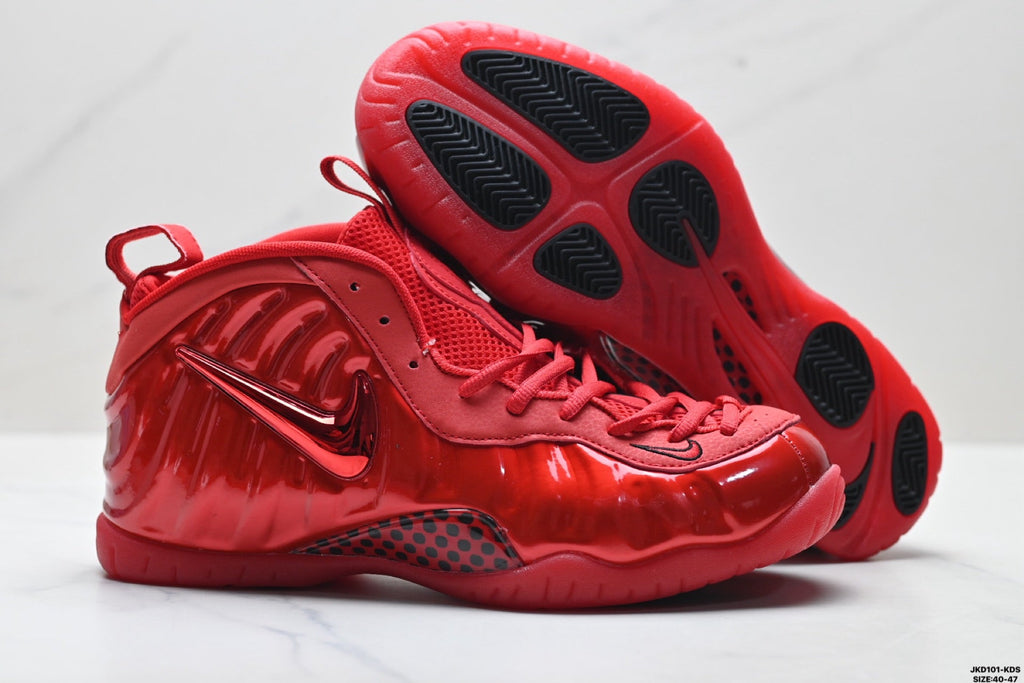 Nike Air Foamposite One Penny Hardaway Sneakers in Red - product image from the listing.
