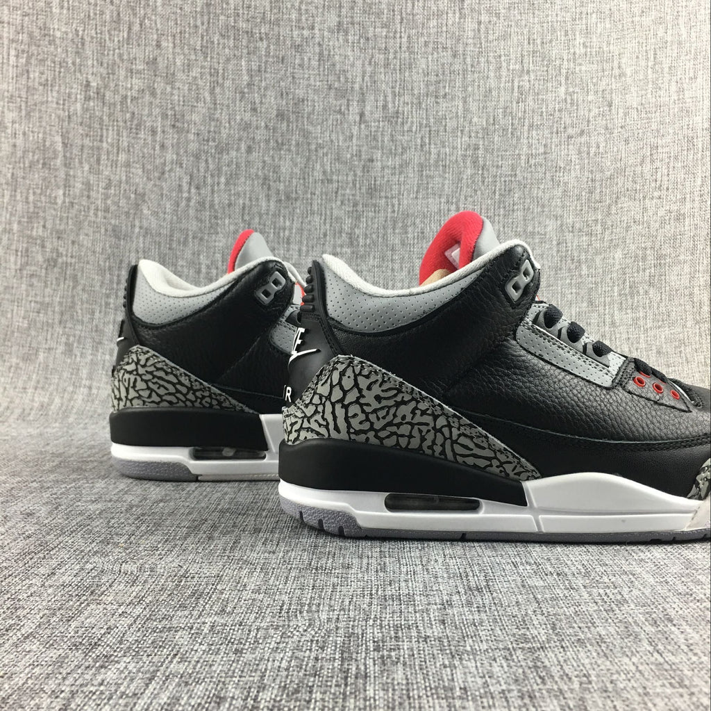Black Cement Sneakers - Air Jordan 3 Retro - product image from the listing.