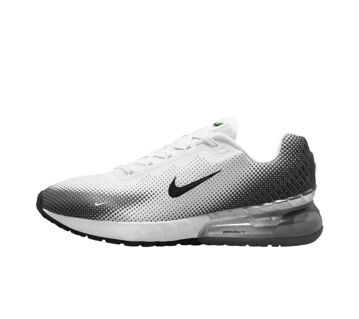 Nike Air Max Running Shoes, in White and Black - product image from the listing.