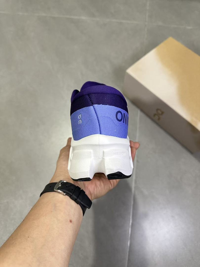 On Running Cloudmonster 2 Sneakers, in Purple and Blue - product image from the listing.