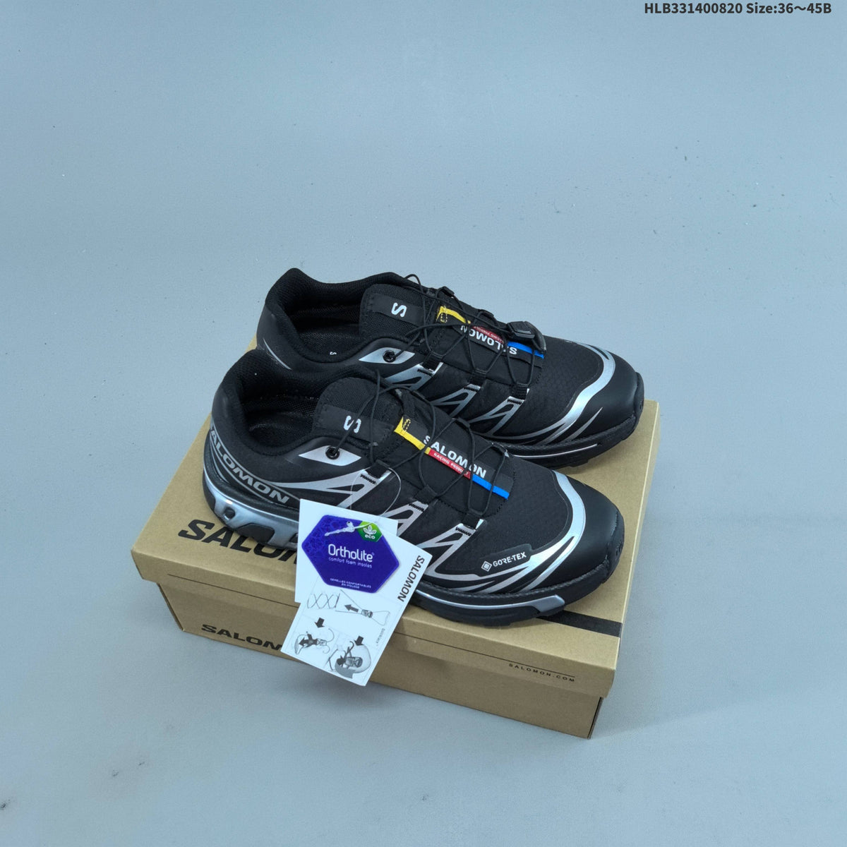 Salomon XT-6 GTX Trail Shoes for Running - product image from the listing.