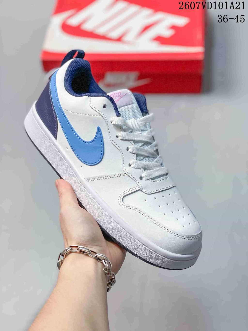 Nike Court Borough Mid BG Trainers - product image from the listing.