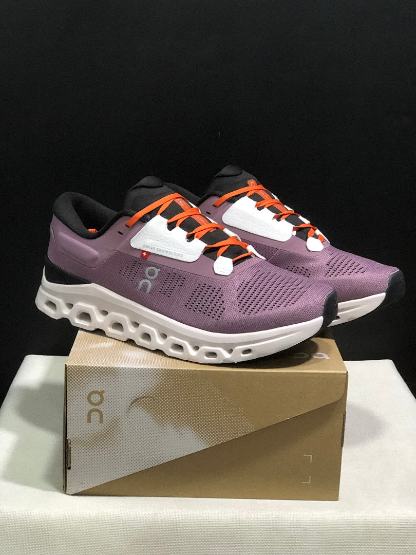 On Cloudstratus 3 Trainers in Dusty Rose - product image from the listing.