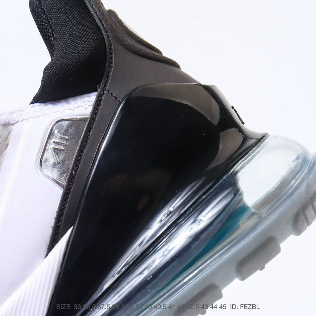 Nike Air Max 270 Sneakers in White Black Teal - product image from the listing.