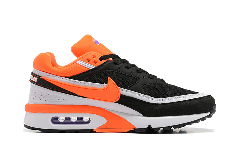 Nike Air Max BW Sneakers in Black and Orange - product image from the listing.