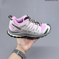Salomon XA Pro 3D RIER Trail Running Shoes in Pink White - product image from the listing.