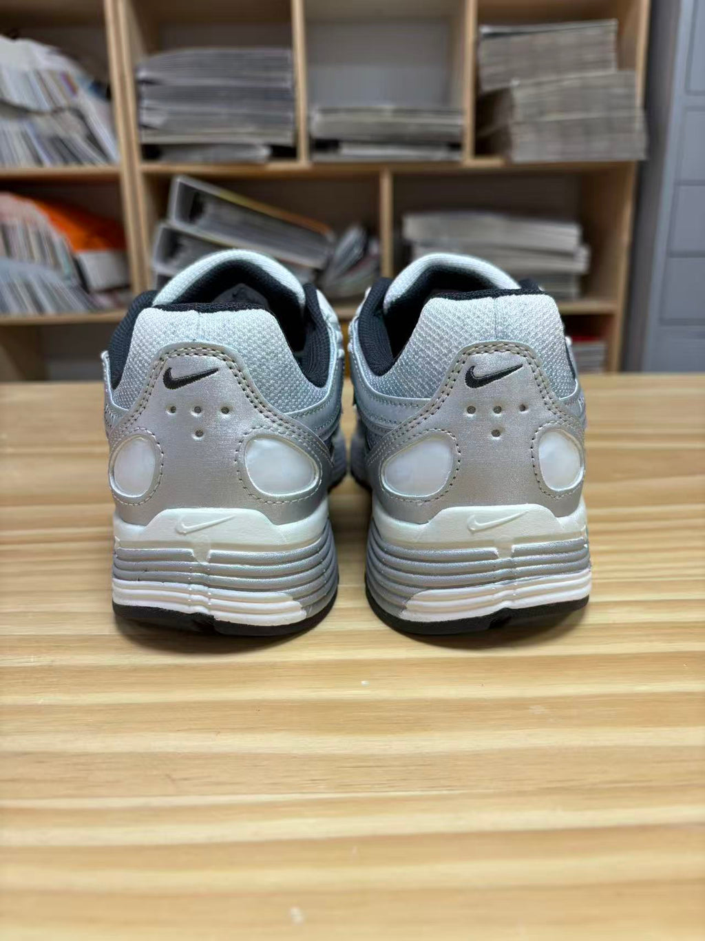 Grey and White Nike P-6000 Sneakers IH4465-095 - product image from the listing.
