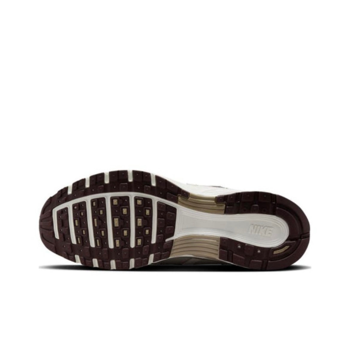 Nike P-6000 Trainers in Off-White and Coffee HF0728-201 - product image from the listing.