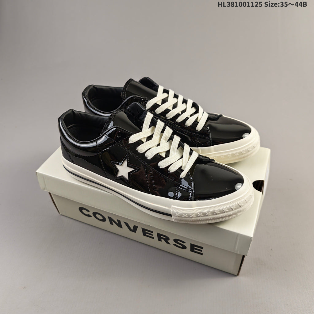 Converse 1970s Noritake Low-Cut Sneakers, Black Patent - product image from the listing.