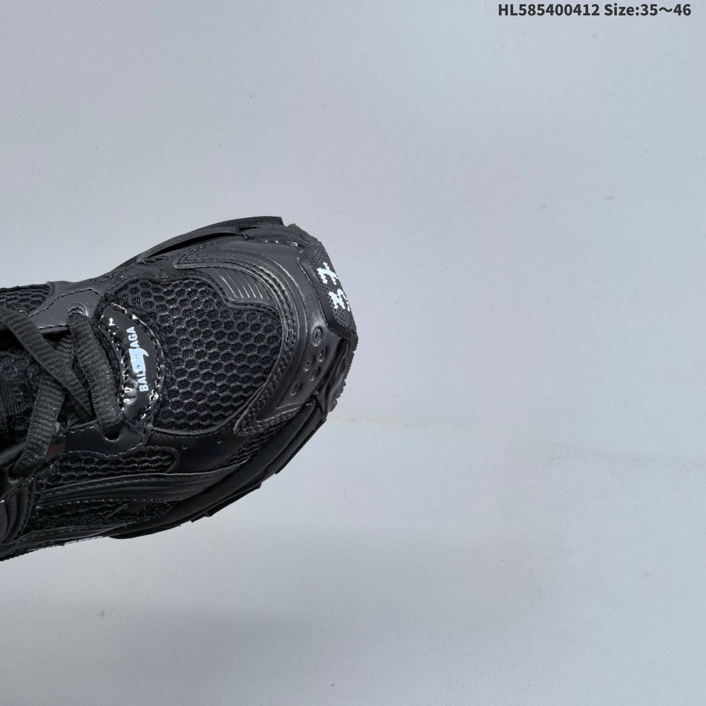 Black Balenciaga Runner Sneakers - product image from the listing.