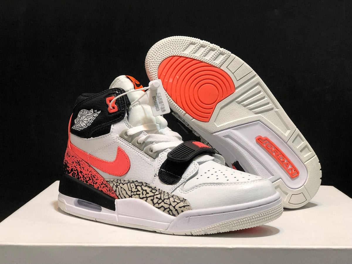 Jordan Legacy 312 Hot Lava Trainers AQ4160-108 - product image from the listing.