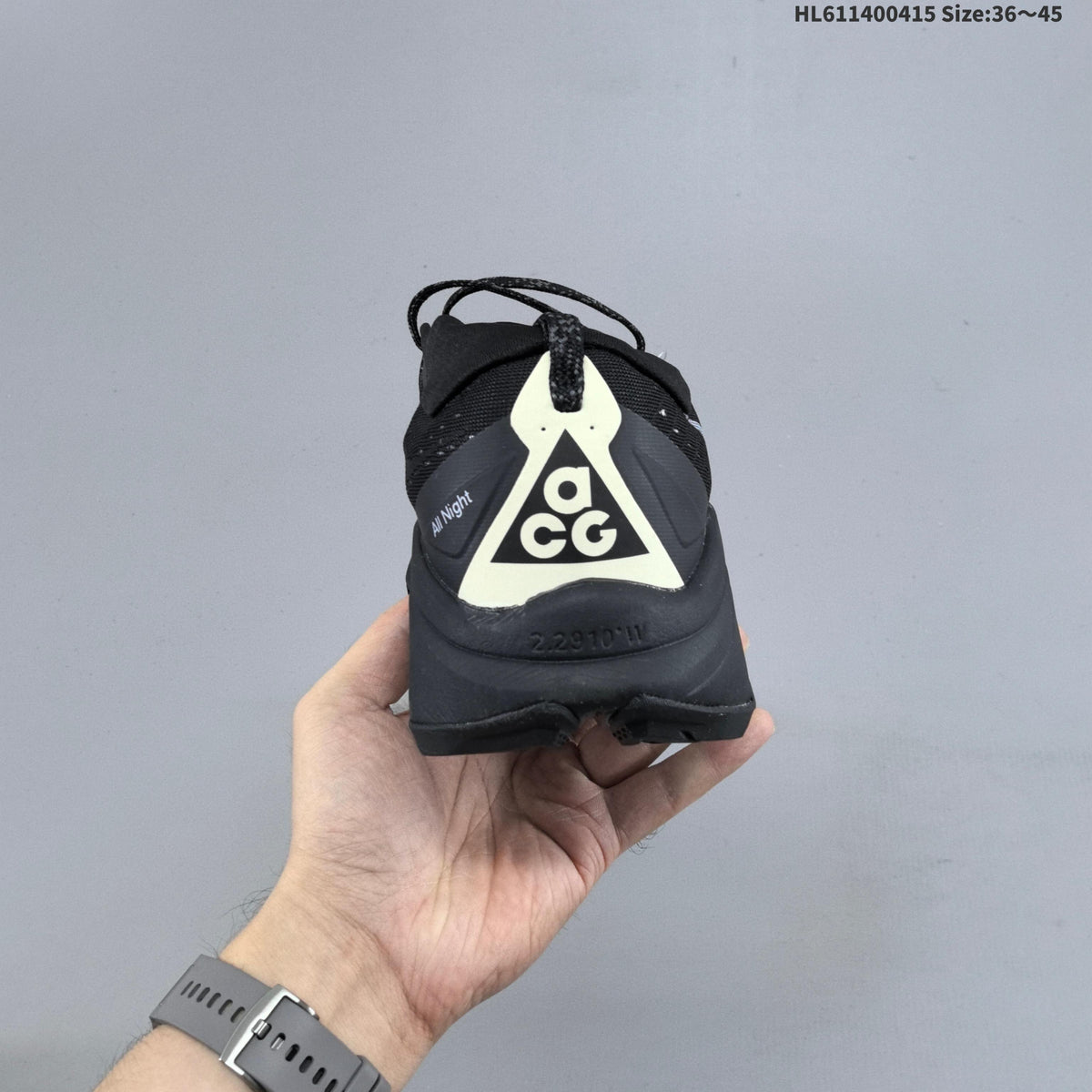 Nike ACG Zegama Trail Running Shoes in Black Gray - product image from the listing.