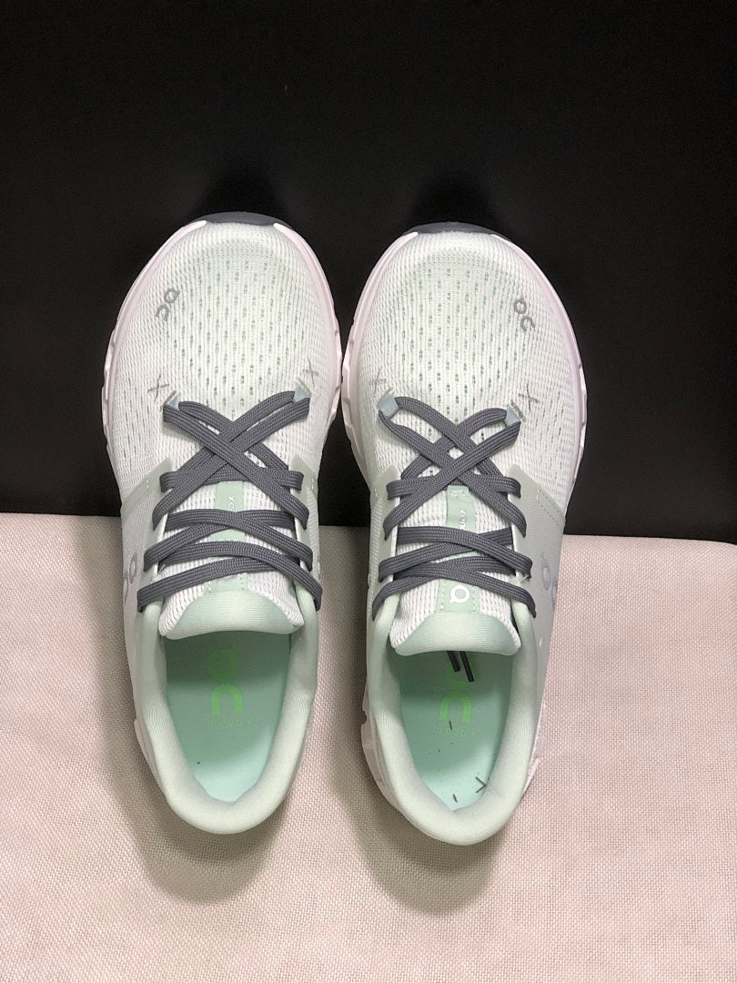 Mint Green On Cloud X 4 Sneakers - product image from the listing.
