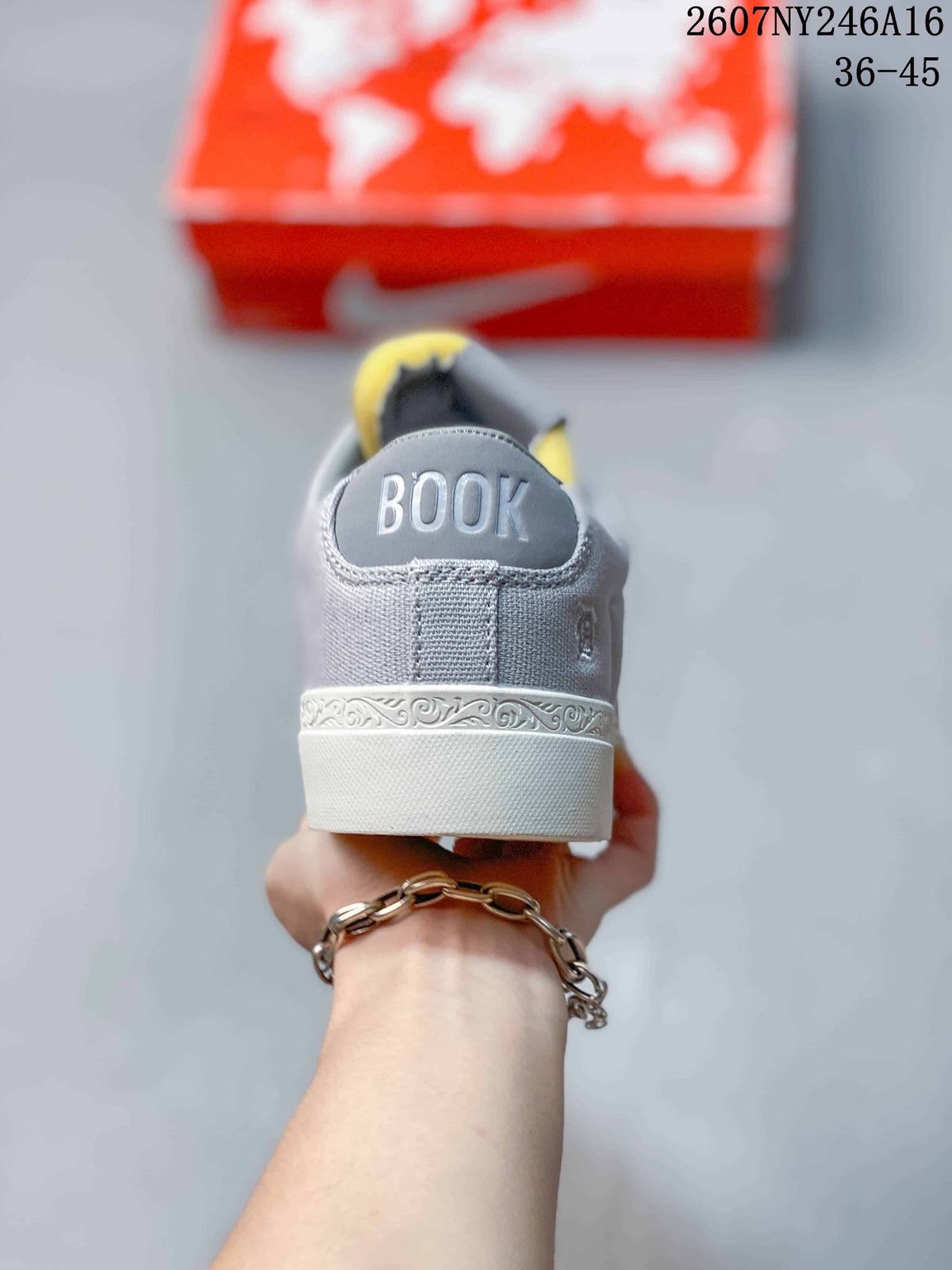 Nike Devin Booker Blazer Low Sneakers in Gray - product image from the listing.