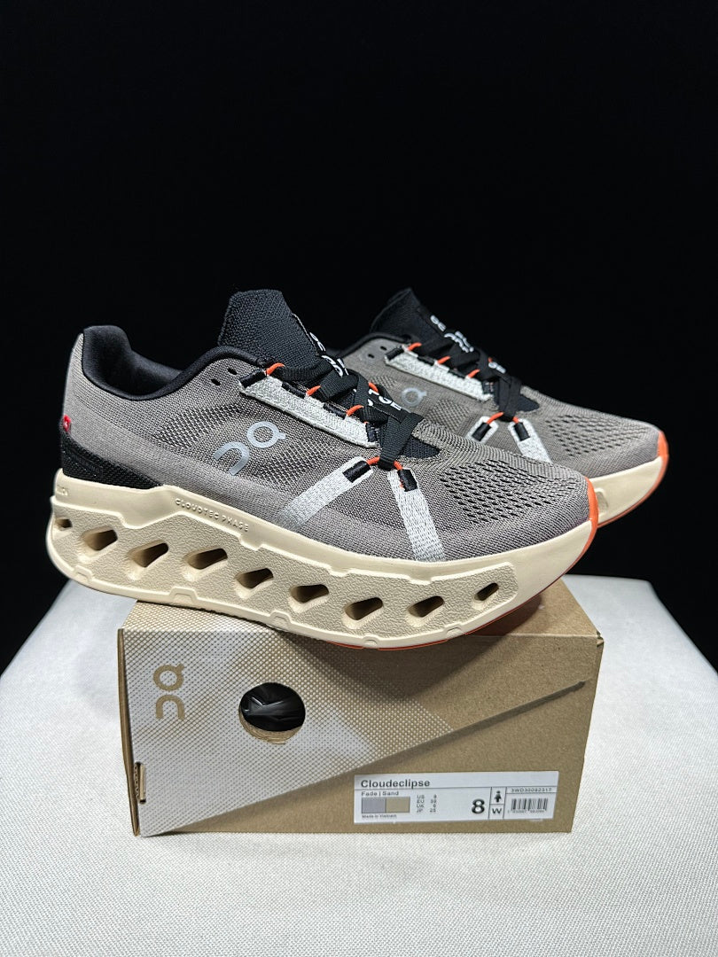 Light Brown On Cloud Eclipse Running Shoes - product image from the listing.