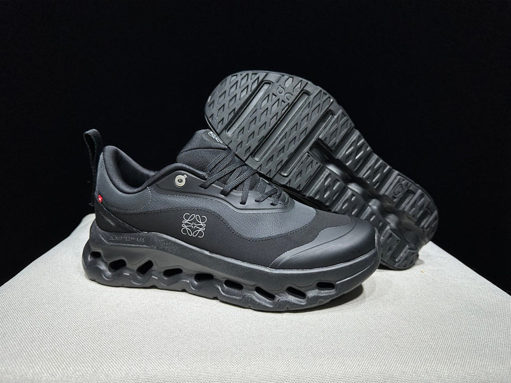 On x Loewe Cloudtilt 2.0 Sneakers, All in Black - product image from the listing.