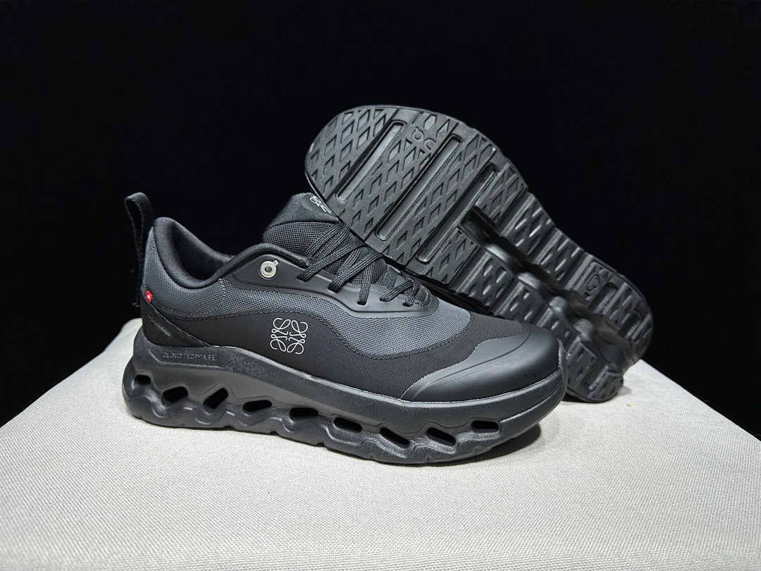 On x Loewe Cloudtilt 2.0 Sneakers, All in Black - product image from the listing.