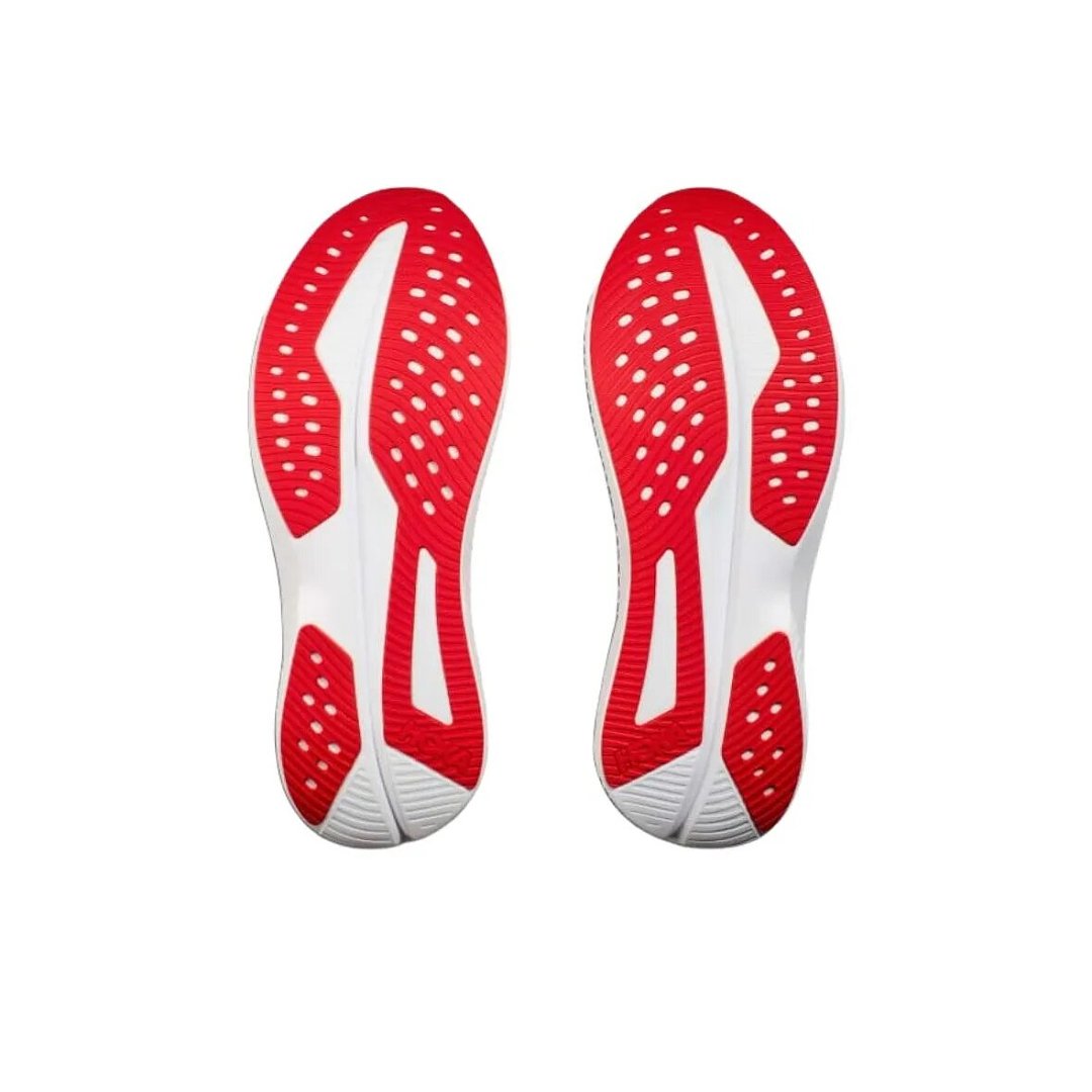 Peach and Orange HOKA Mach 6 Running Shoes - product image from the listing.