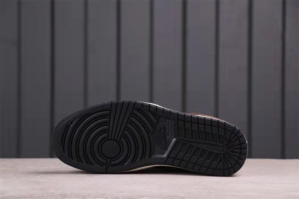 Air Jordan 1 Mid Brown Black DC7294-200 - product image from the listing.