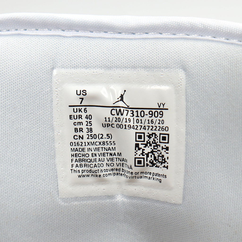 Air Jordan 1 Low Nebula Multicolor Sneakers CW7310-909 - product image from the listing.