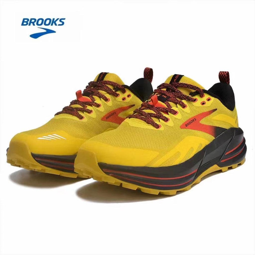 Yellow Brooks Cascadia 16 Trail Running Shoes - product image from the listing.