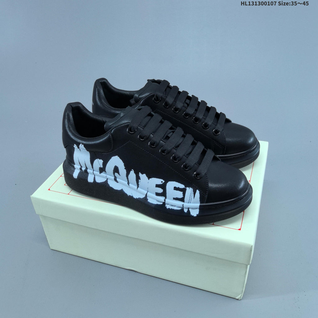 Alexander McQueen Oversized Sole Trainers with Graphic Logo - product image from the listing.