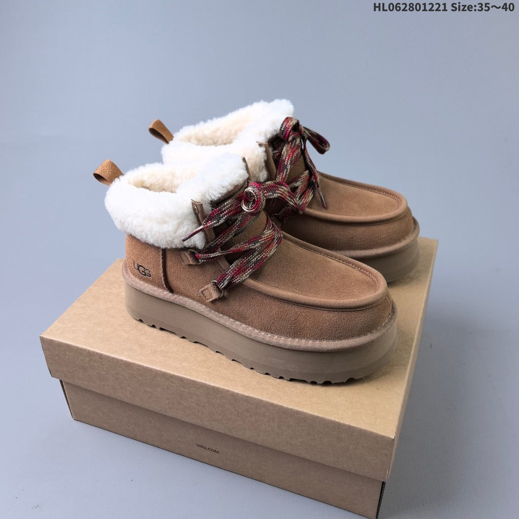 Classic Mini II Lace-Up Platform Boots by UGG - product image from the listing.