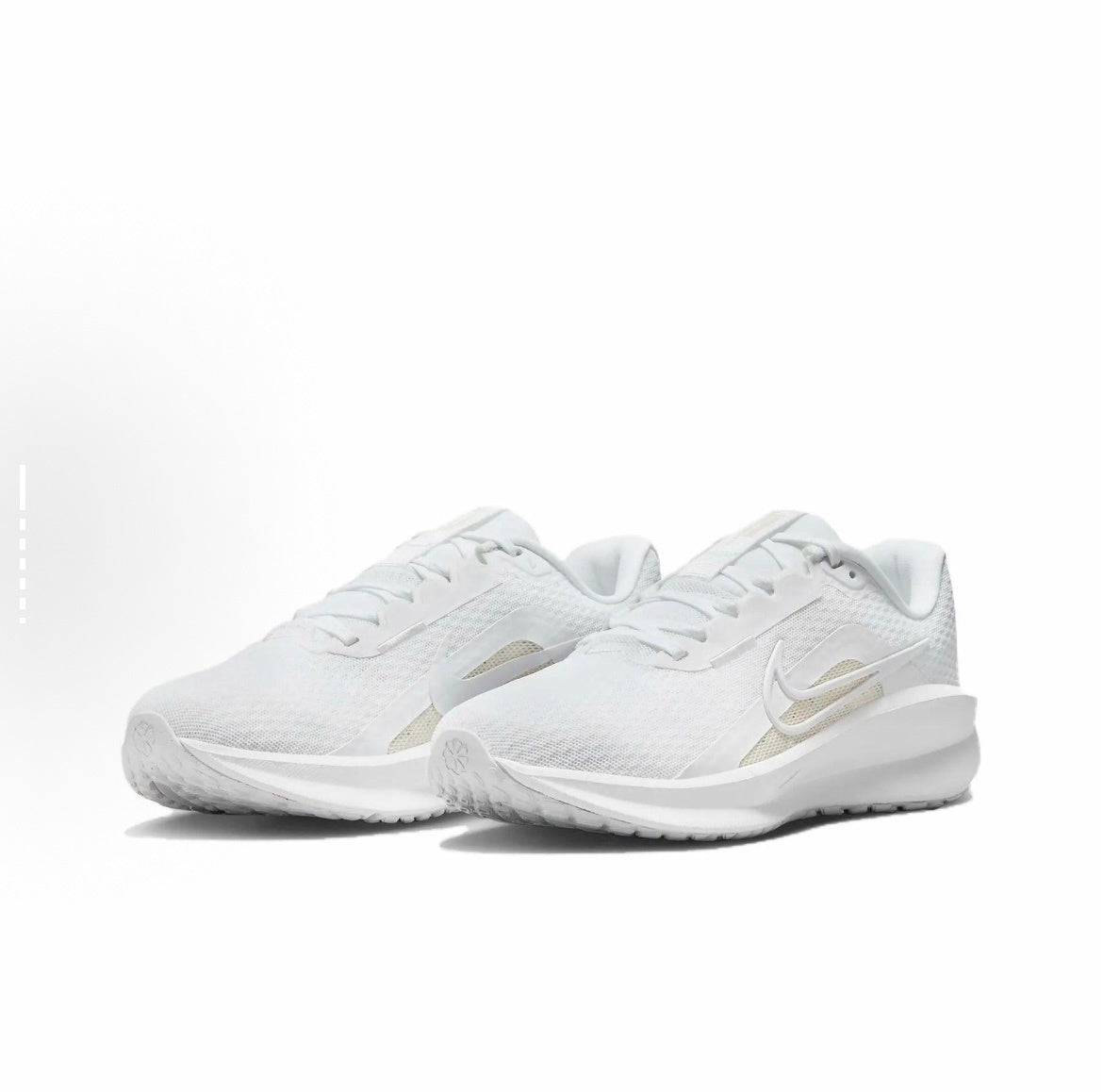 Nike Downshifter 13 Running Shoes in White FD6476-101 - product image from the listing.