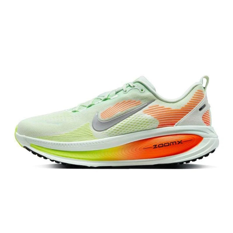 Nike Vomero 18 Running Shoes in Green Orange HM6803-300 - product image from the listing.