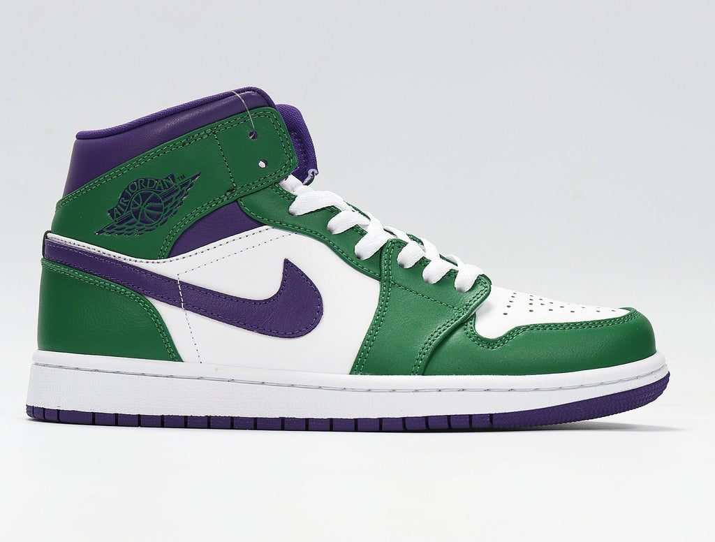 Air Jordan 1 High OG Court Sneakers in Purple 555088-041 - product image from the listing.