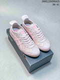 Onitsuka Tiger Floral Sneakers in Pink and Green JD295A25 - product image from the listing.