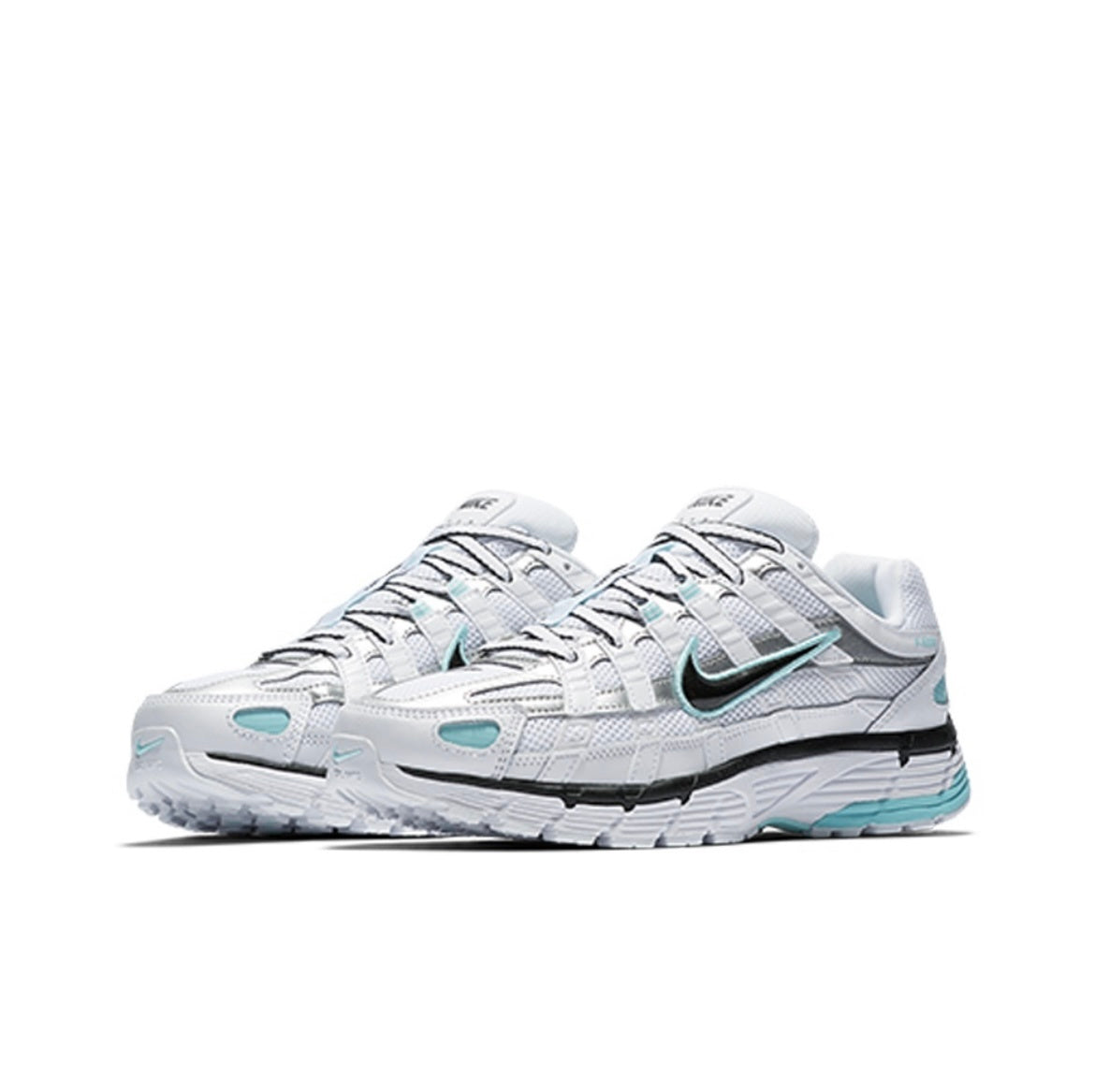 Nike P-6000 White and Blue Retro Trainers BV1021-104 - product image from the listing.