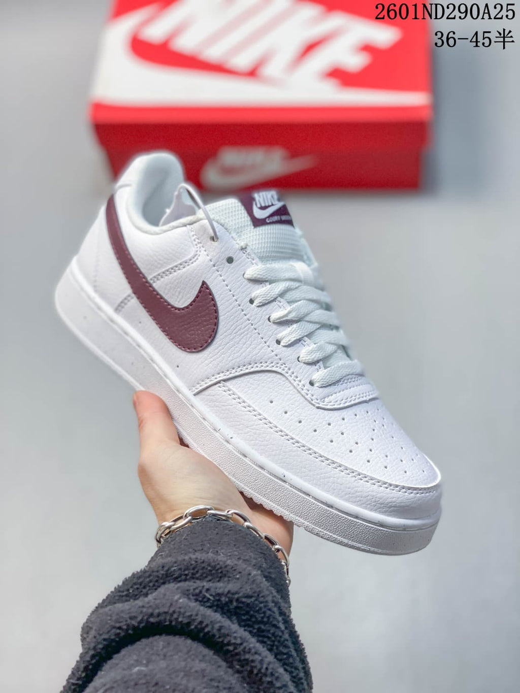 Nike Court Vision Low Trainers 2601ND290A25 - product image from the listing.