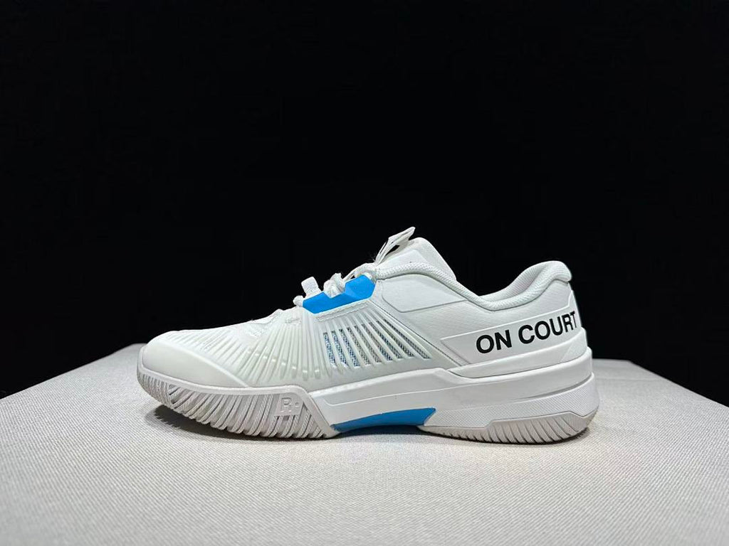 On The Roger Pro Fire Clay White Court Trainers - product image from the listing.