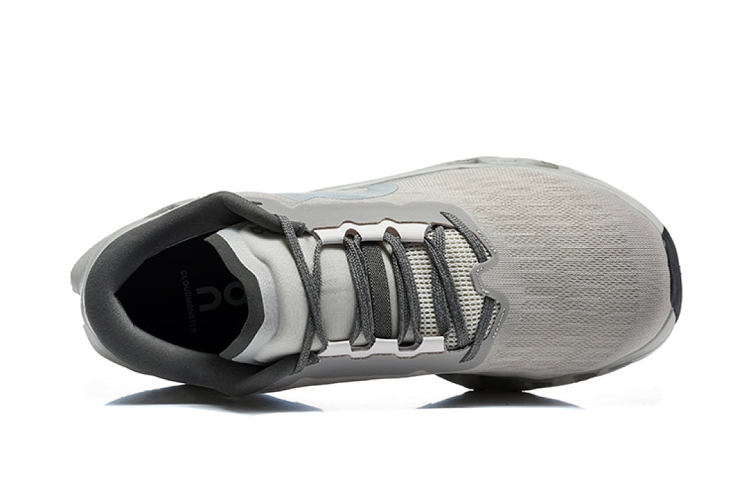 On Cloudmonster 3 Running Sneakers in Gray - product image from the listing.