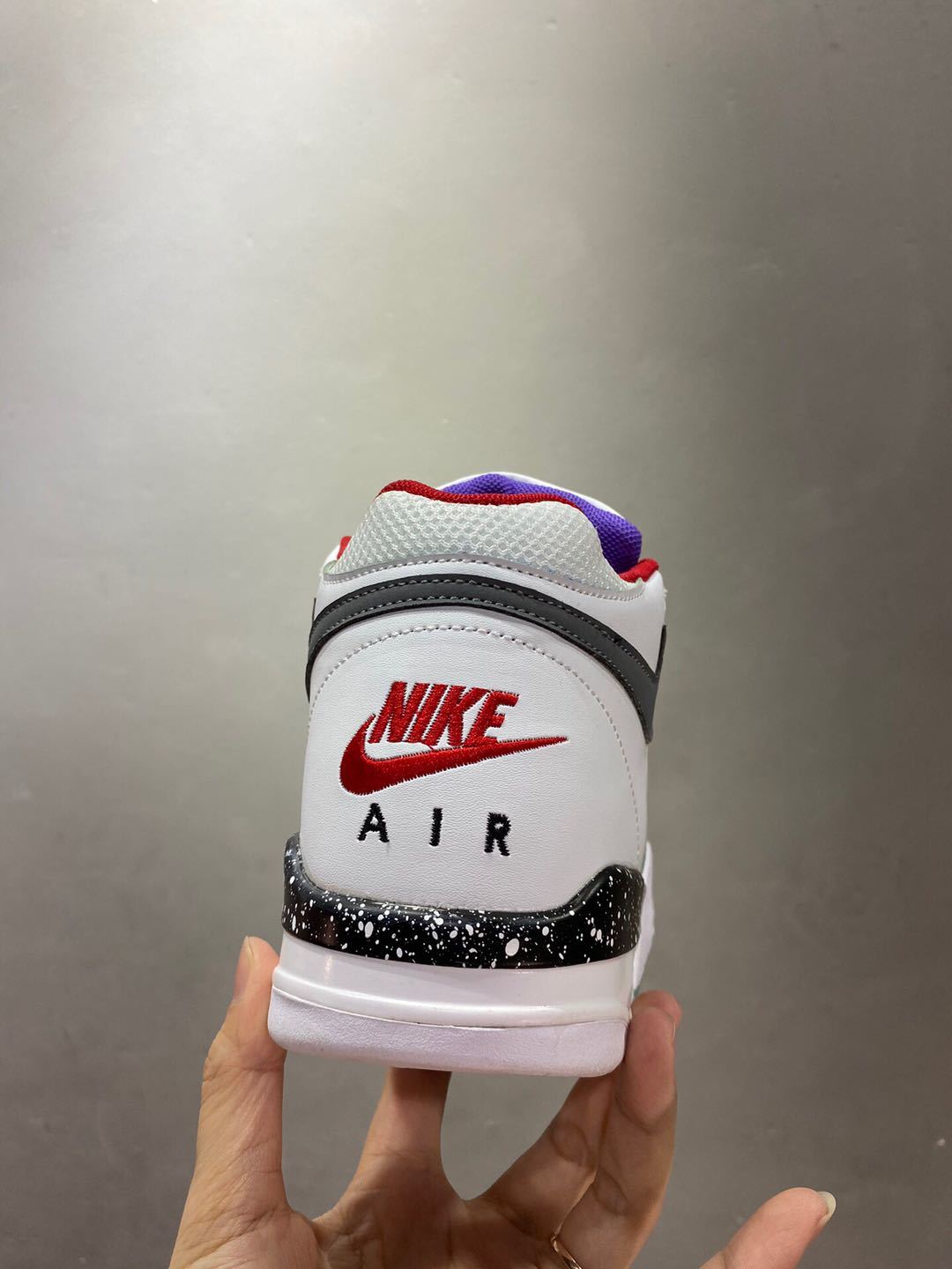 Nike Air Flight 89 White Glow Basketball Trainers - product image from the listing.