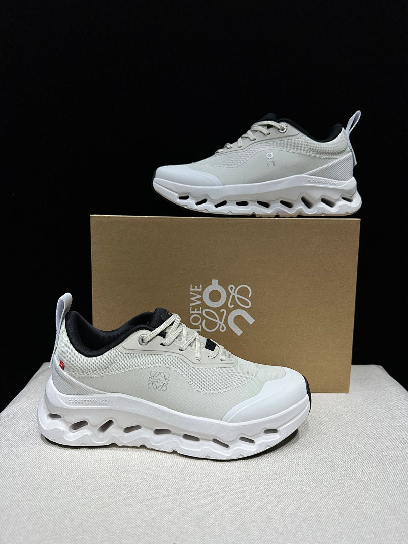 On Running x Loewe Cloudtilt 2.0 Trainers in Rice - product image from the listing.