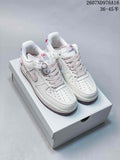 Nike Air Force 1 '07 Low White Pink Snake Year Trainers - product image from the listing.