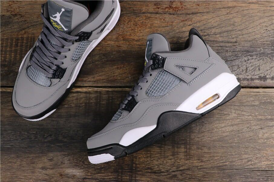 Air Jordan 4 Cool Grey Sneakers 308497-007 - product image from the listing.